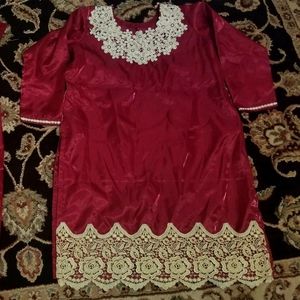 Indian Pakistani dress salwar Kameez Patiala